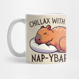 Chillax with the napybara capybara Mug